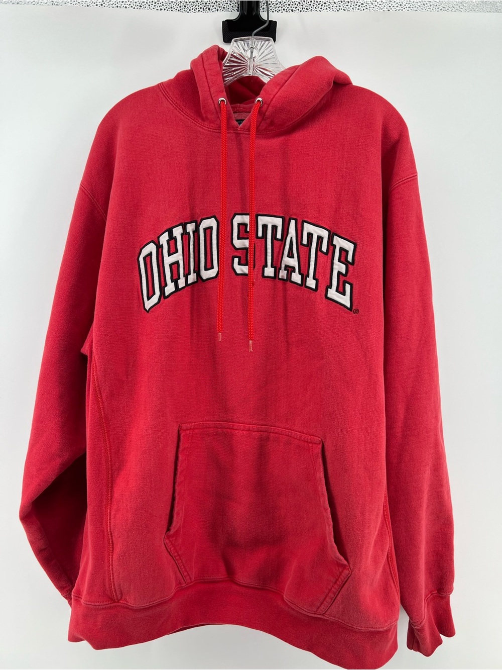 Ohio State Buckeyes Heavy Sweatshirt Hoodie Steve and Barry’s XL Y2K Faded